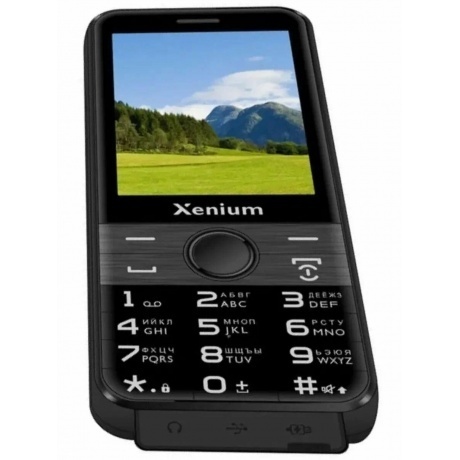 Мобильный телефон Xenium X800 Black - фото 2