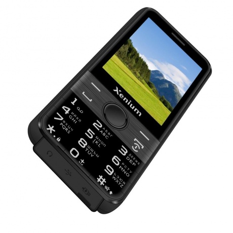 Мобильный телефон Xenium X800 Black - фото 3