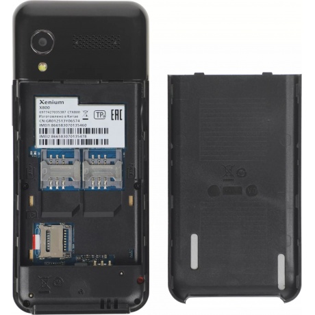 Мобильный телефон Xenium X800 Black - фото 10