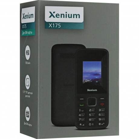 Мобильный телефон Xenium X175 Green - фото 17