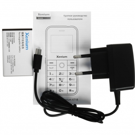 Мобильный телефон Xenium X718 Black - фото 19