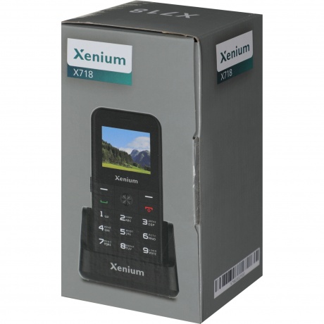 Мобильный телефон Xenium X718 Black - фото 24