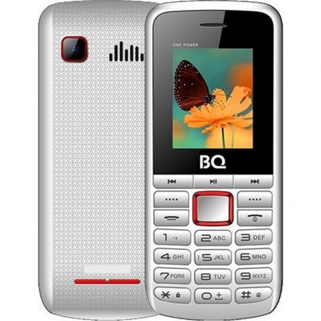 Мобильный телефон BQ 1846 One Power White/Red - фото 2