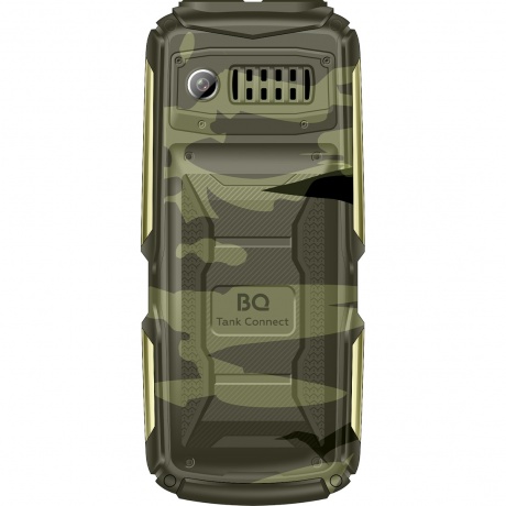 Мобильный телефон BQ 2430L Tank Connect Camouflage/Gold - фото 2