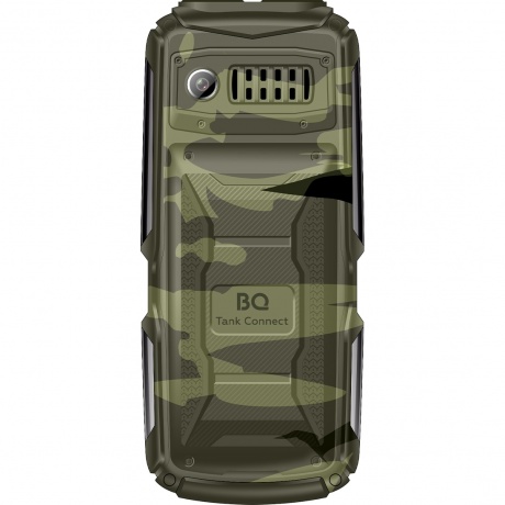 Мобильный телефон BQ 2430L Tank Connect Camouflage/Gunmetal - фото 3