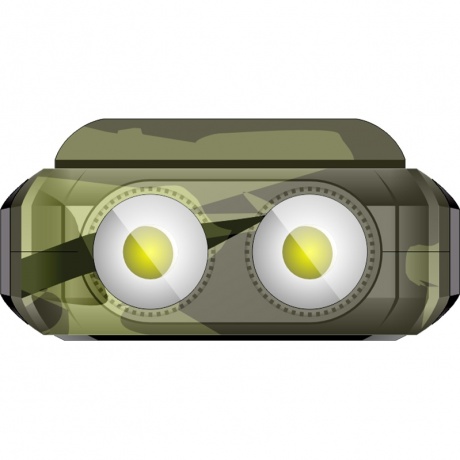 Мобильный телефон BQ 2430L Tank Connect Camouflage/Gunmetal - фото 4