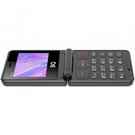 Мобильный телефон BQ 2456 Pocket Black - фото 3
