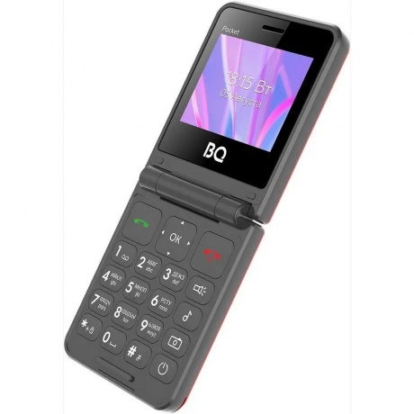 Мобильный телефон BQ 2456 Pocket Red - фото 2