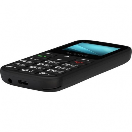 Мобильный телефон Maxvi B100i Black - фото 6