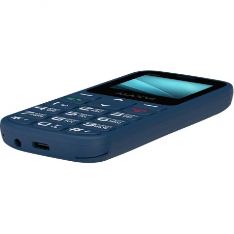 Мобильный телефон Maxvi B100i Blue - фото 10