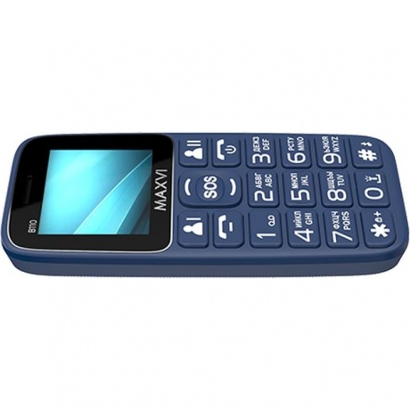 Мобильный телефон Maxvi B110 Blue - фото 4