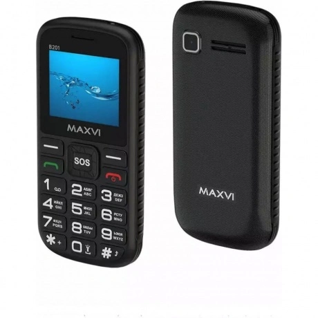 Мобильный телефон Maxvi B201 Black