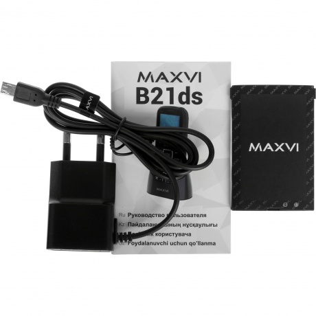 Мобильный телефон Maxvi B21ds up Blue - фото 23