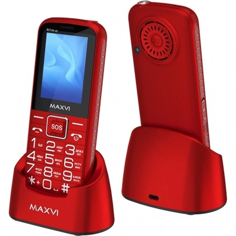 Мобильный телефон Maxvi B21ds up Red