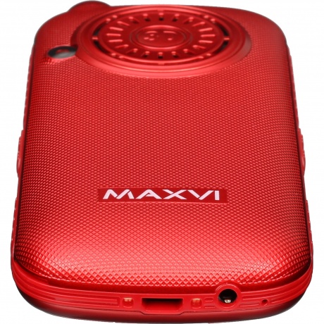 Мобильный телефон Maxvi B5ds up Red - фото 5