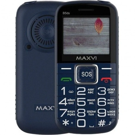 Мобильный телефон Maxvi B5ds up Blue