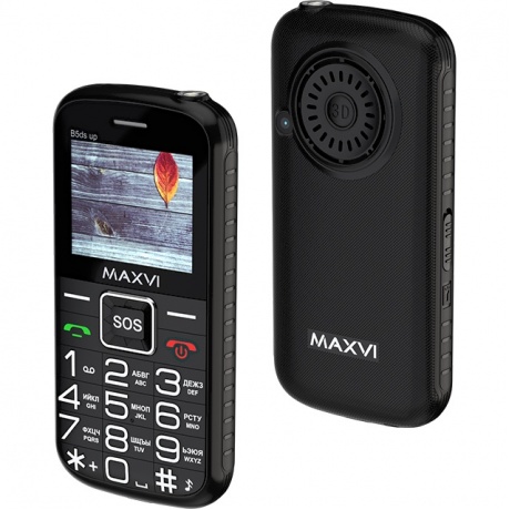 Мобильный телефон Maxvi B5ds up Black - фото 3
