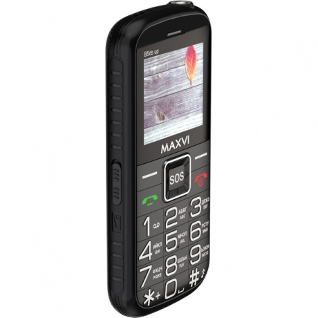 Мобильный телефон Maxvi B5ds up Black - фото 10