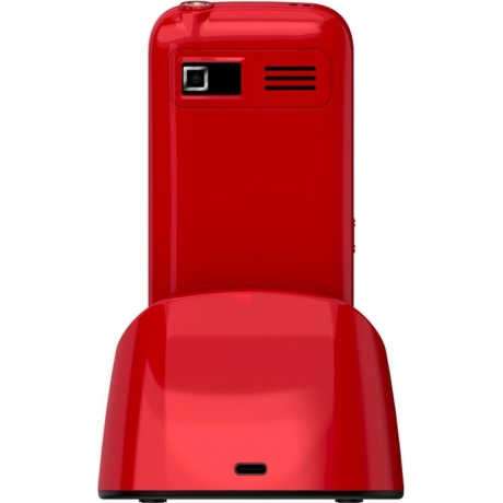Мобильный телефон Maxvi B6ds up Red - фото 6