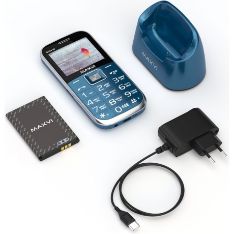 Мобильный телефон Maxvi B6ds up Marengo - фото 12