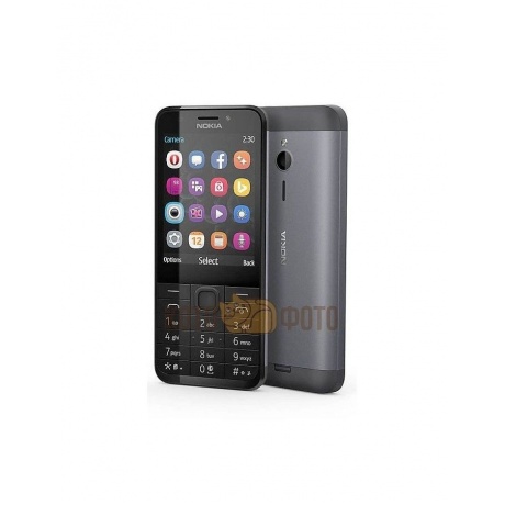 Мобильный телефон Nokia 230 DS Black - фото 1