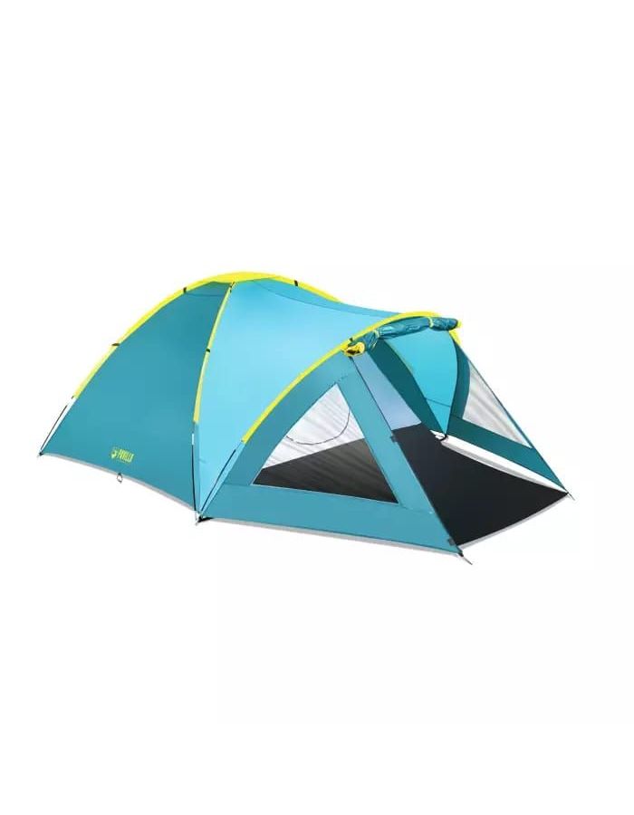 Палатка кемпинговая трехместная Bestway Activemount 3 Tent 68090, бирюзовый, размер 350x240x130 cм, цвет голубой