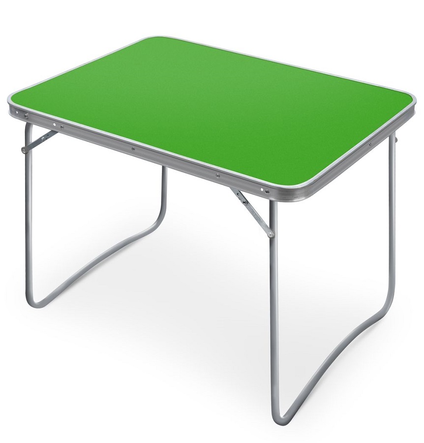 стол складной ника влагост пластик 70 50 60 см сст 5 1металик Стол складной Ника (влагост. пластик 78*60,2*61 см ) ССТ4 зелен
