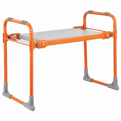 Скамейка садовая  складная  с мяг сиденьем оранж.до 100 кг 54,5*...