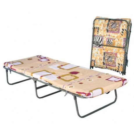 Кровать-тумба  раскладная КТР-2 (800) ,матрас 5 см,макс.нагр.120кг,пружина-змейка (190*80*34 см)