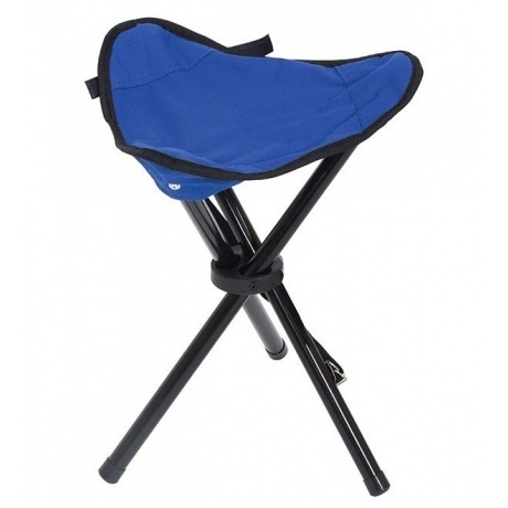Стульчик складной DW-1001C треугольный (синий) - фото 1