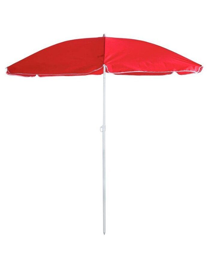 цена Зонт пляжный BU-69 диаметр 165 см, складная штанга 190 см, с наклоном