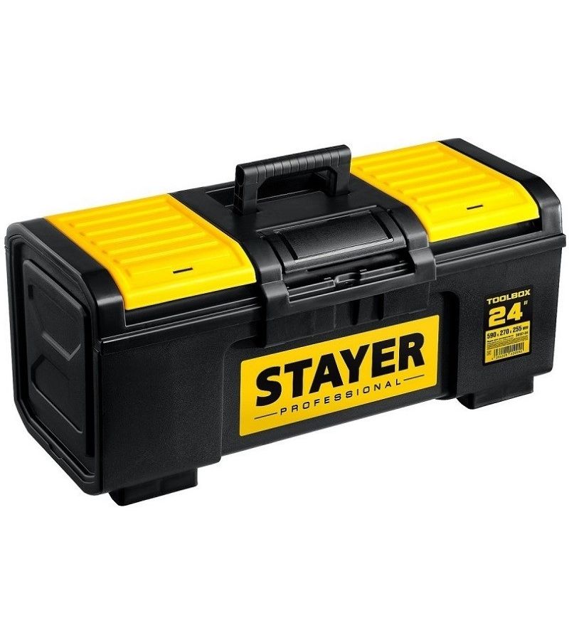 Ящик для инструмента Stayer Professional Toolbox-24 38167-24 полка органайзер для инструментов дельта 60 см