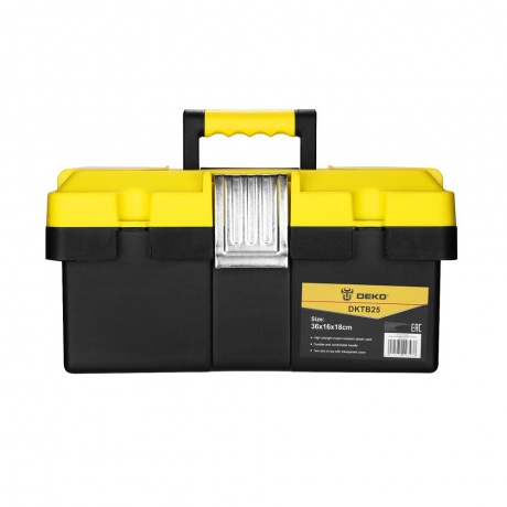 Ящик для инструментов DEKO DKTB25 (36x16x18см) - фото 2