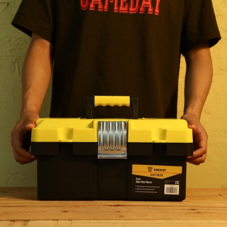 Ящик для инструментов DEKO DKTB25 (36x16x18см) - фото 5