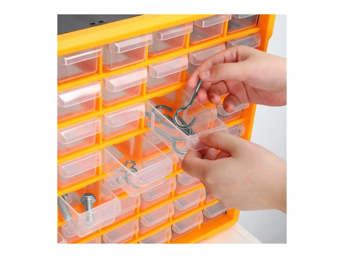 Система хранения DEKO DKTB15, 64 выдвижных ящика (50х16х39см) - фото 8