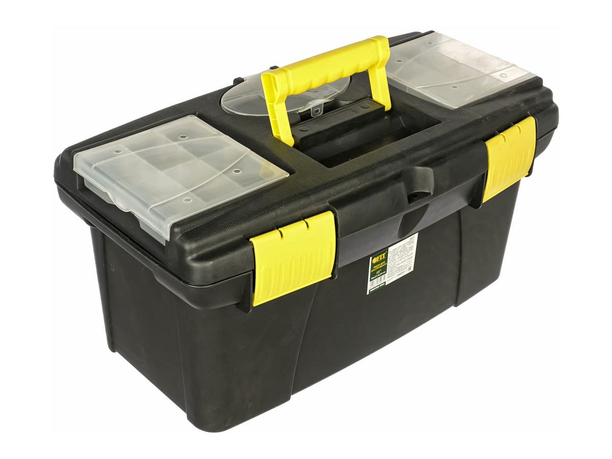 Ящик для инструмента пластиковый 19 ( 490х275х240 мм ) ящик для инструмента stayer professional toolbox 19 пластиковый