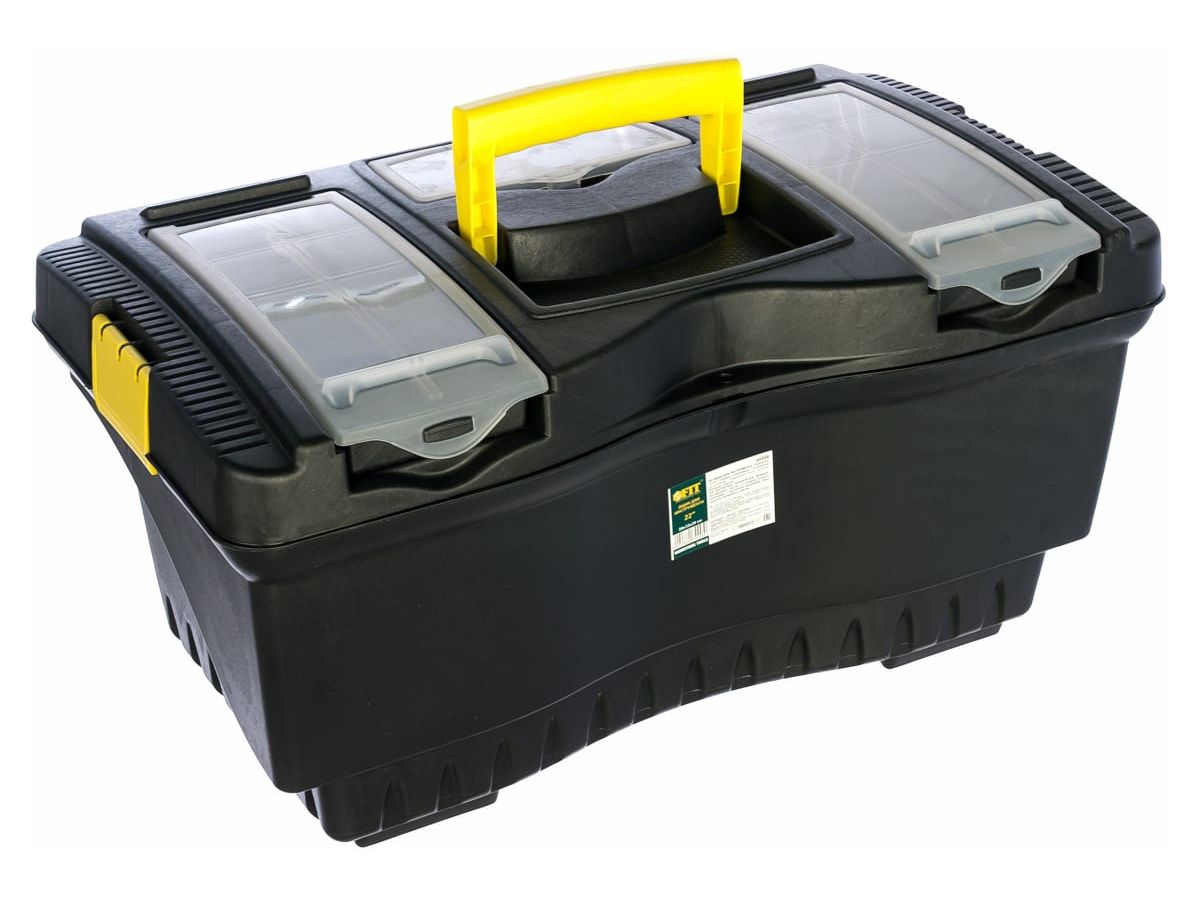 Ящик для инструмента пластиковый 22 ( 560х330х290 мм ) ящик 18 для инструмента пластиковый 22 44 22 см лоток topex