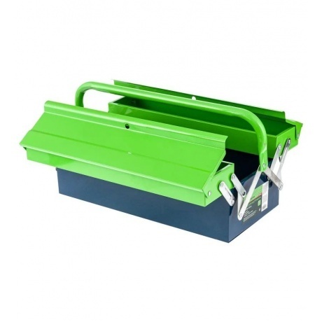 Ящик для инструмента, 430х200х160 мм, три секции, металлический Сибртех - фото 2