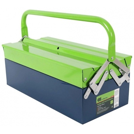 Ящик для инструмента, 430х200х160 мм, три секции, металлический Сибртех - фото 3