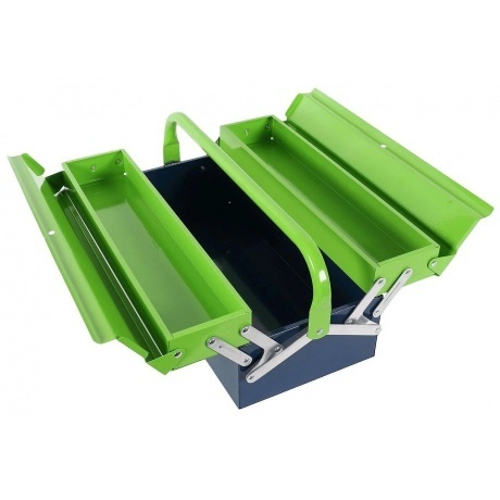 Ящик для инструмента, 430х200х160 мм, три секции, металлический Сибртех - фото 6