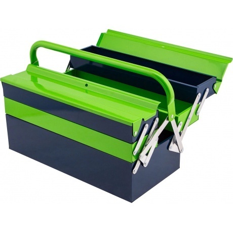 Ящик для инструмента, 430х200х200 мм, пять секций, металлический Сибртех - фото 3
