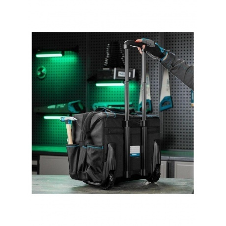 Сумка для инструмента, 460х240х340мм, выдвижная рукоятка, колеса Gross - фото 14