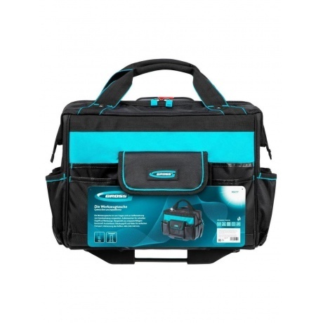 Сумка для инструмента, 460х240х340мм, выдвижная рукоятка, колеса Gross - фото 9