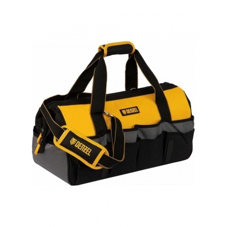 

Сумка для инструмента, 500х245х300 мм, 20 карман.,съемный органайз. 10 карман.,наплеч. рем. Denzel