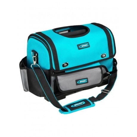 

Переноска для инструмента, 400х225х300мм, пластиковое дно, наплечный ремень Gross