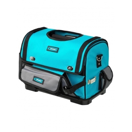 Переноска для инструмента, 400х225х300мм, пластиковое дно, наплечный ремень Gross - фото 2