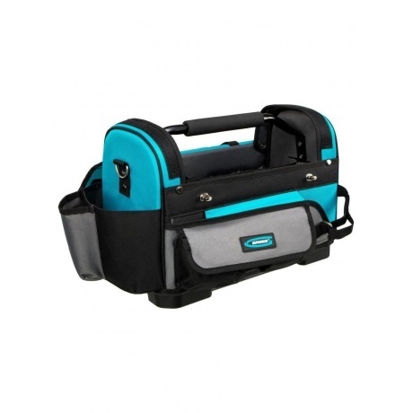 Переноска для инструмента, 400х225х300мм, пластиковое дно, наплечный ремень Gross - фото 7