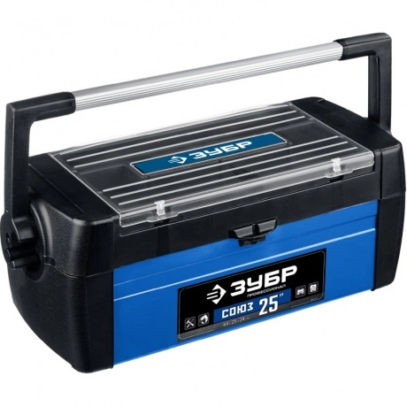 Ящик металлический для инструментов ЗУБР СОЮЗ-25, 640 x 250 x 24...