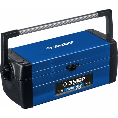 Ящик металлический для инструментов ЗУБР СОЮЗ-28, 710 x 270 x 26...