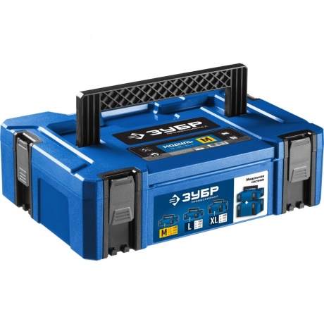 Ящик пластиковый для инструментов ЗУБР МОДУЛЬ-13 440 х 310 х 130 мм 17 размер M Профессионал 38165-13 2548₽